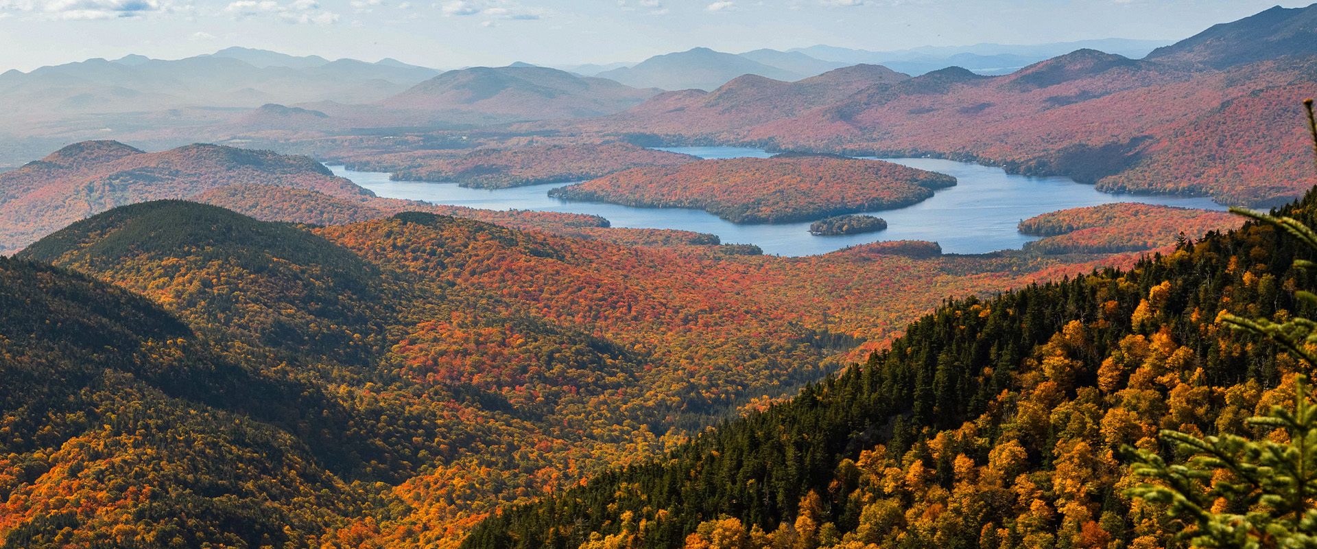 Stunning Fall Scenery at Whiteface